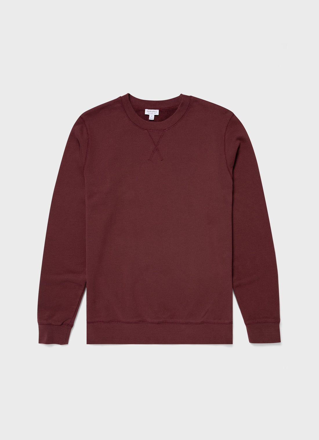 Men's Loopback Sweatshirt in Oxblood
