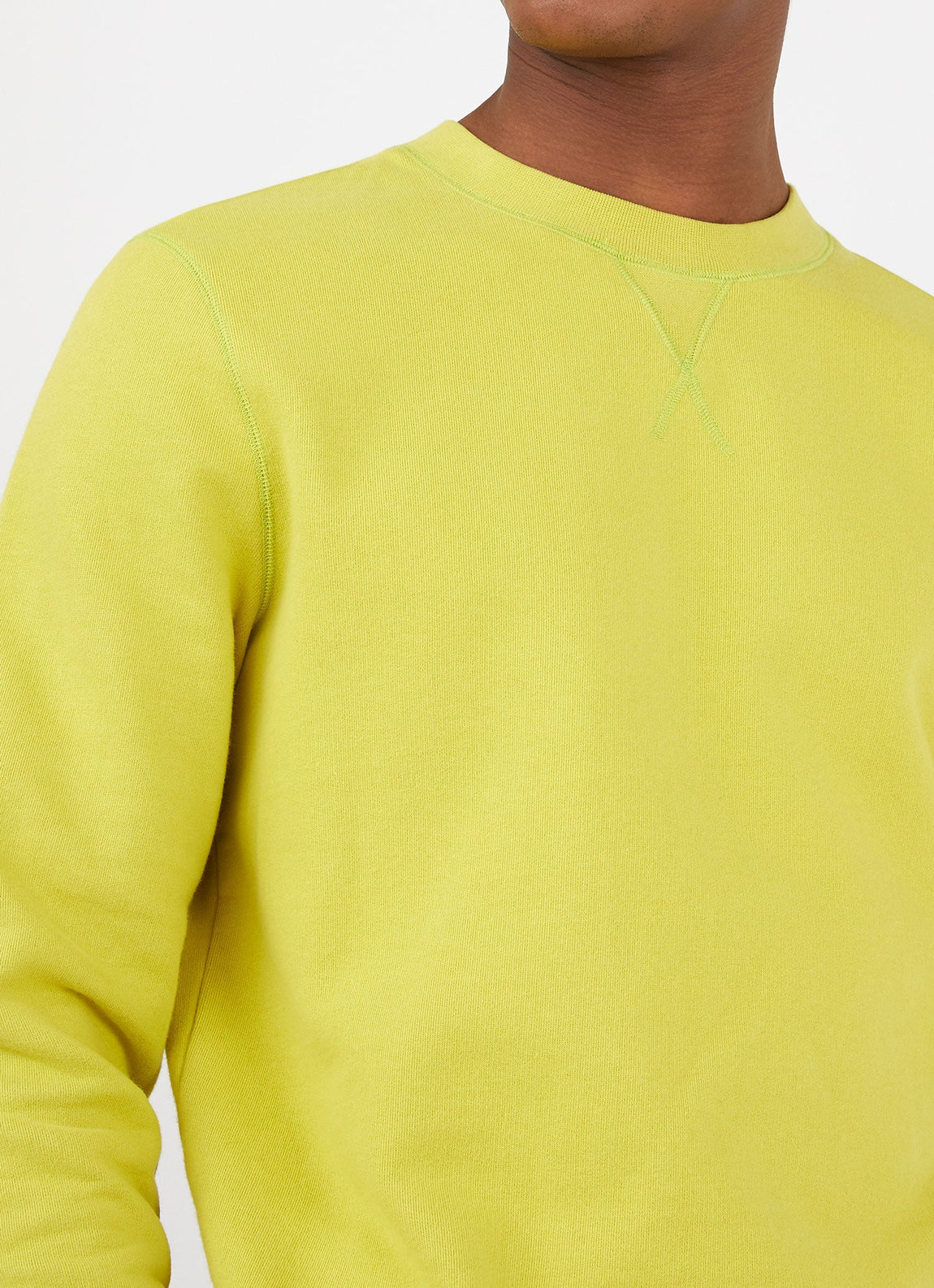Men's Loopback Sweatshirt in Zest
