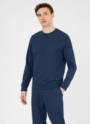 Men's DriRelease Active Sweatshirt in Marine Blue