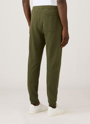 Men's Loopback Sweatpants in Deep Olive