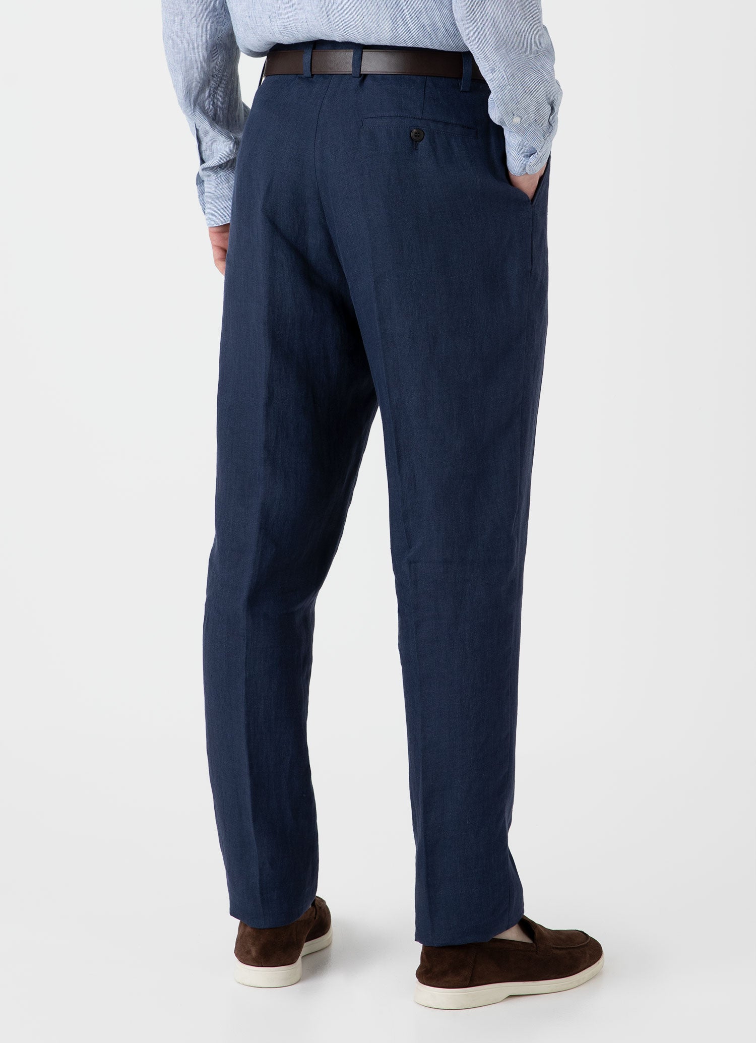 Mens Light Blue Linen Pants | ShopStyle