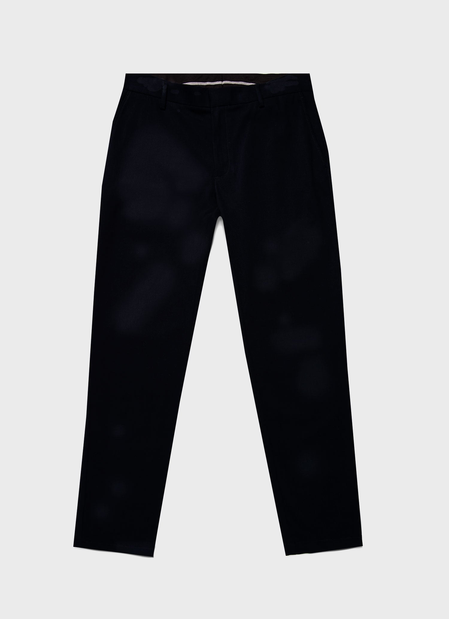 Men's Brushed Cotton Wool Trouser in Navy