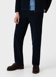 Men's Cord Chore Trouser in Navy