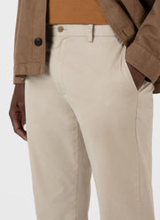 Men's Slim Chino in Light Stone