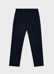 Men's Cotton Linen Trouser in Navy