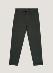 Men's Cotton Linen Trouser in Charcoal