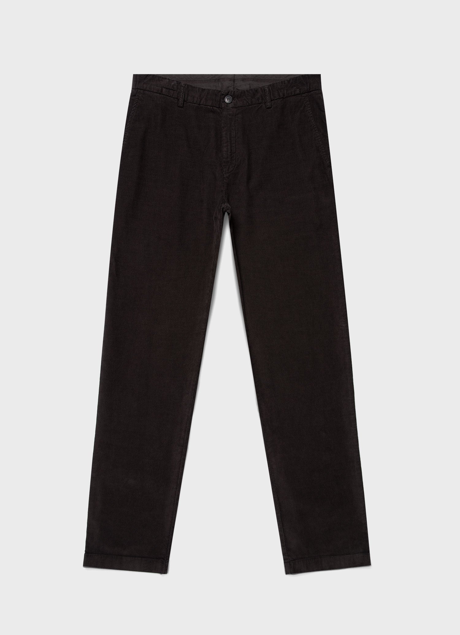 Men's Fine Corduroy Trouser in Coffee | Sunspel