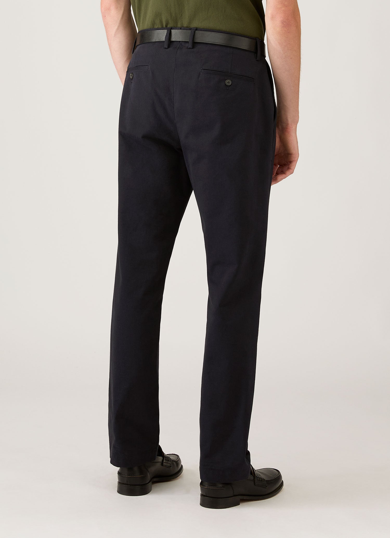 Men's Cotton Drill Trouser in Navy