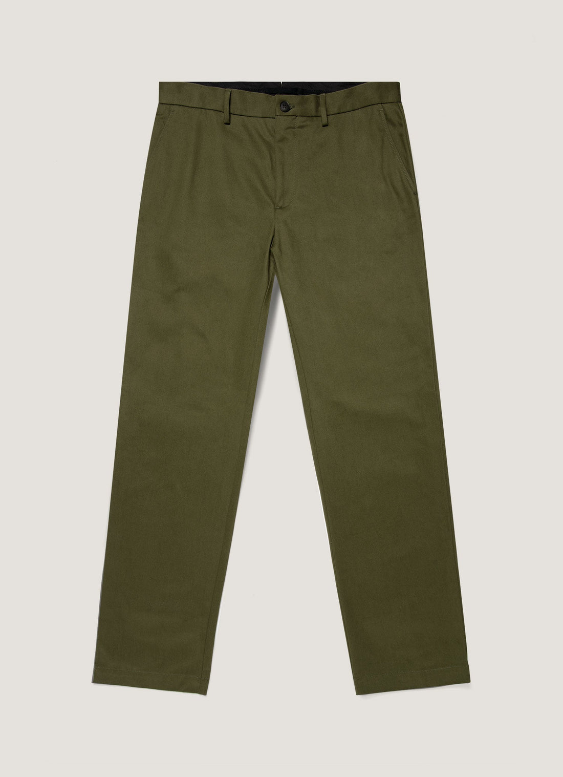 Men's Cotton Drill Trouser in Loden Green