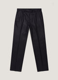 Men's Boiled Wool Trouser in Navy