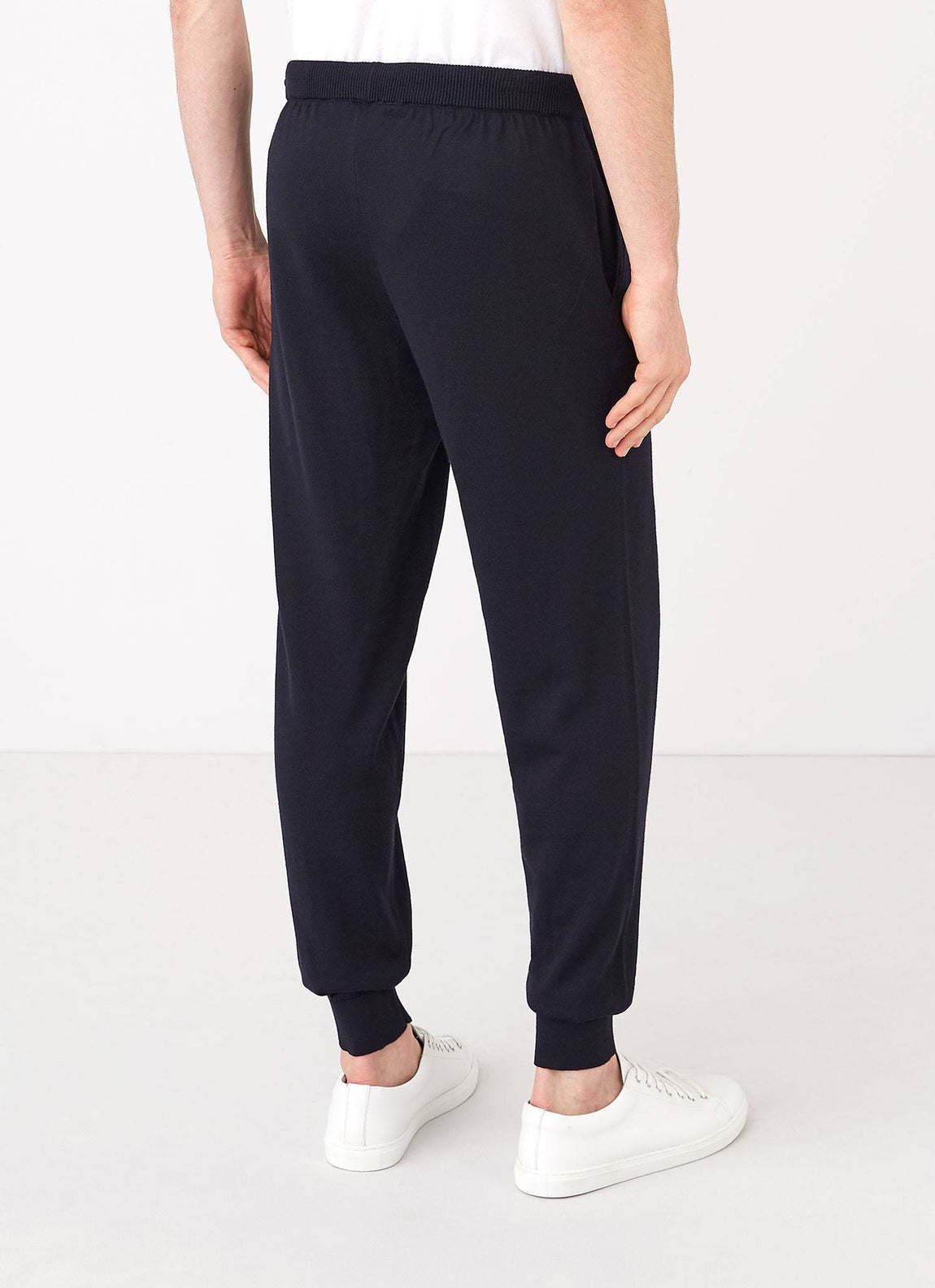 Men's Merino Wool Lounge Pant in Navy