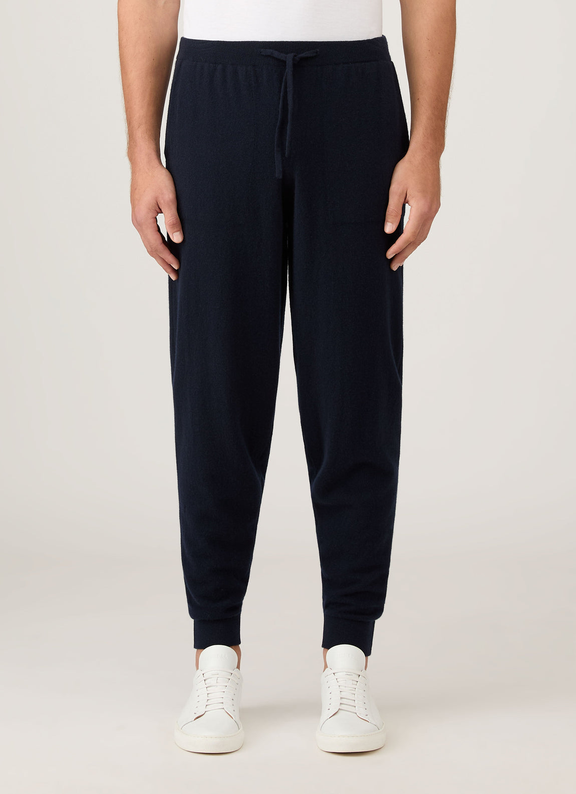 Men's Cashmere Lounge Pant in Navy