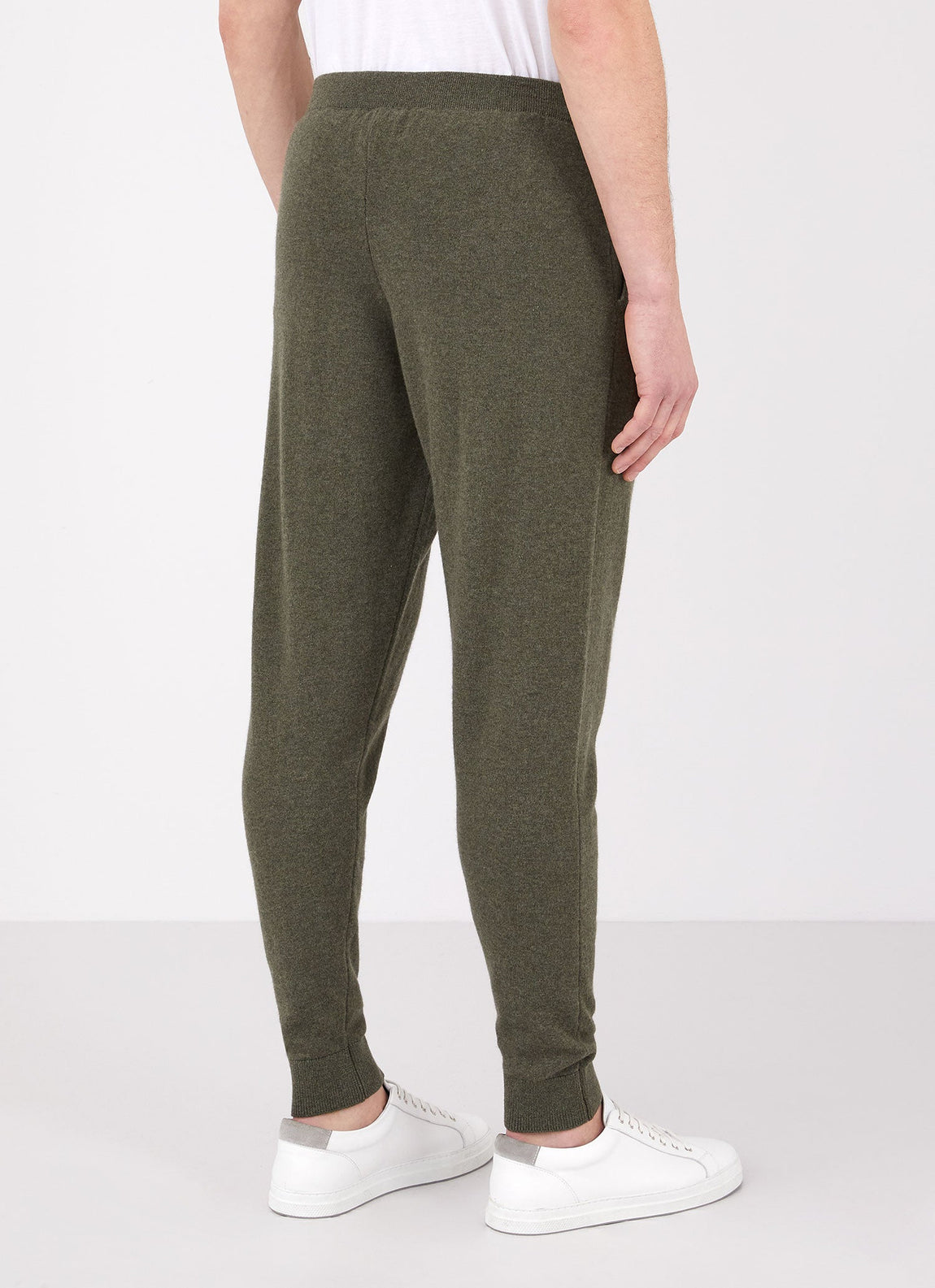 Men's Cashmere Lounge Pant in Grey Melange