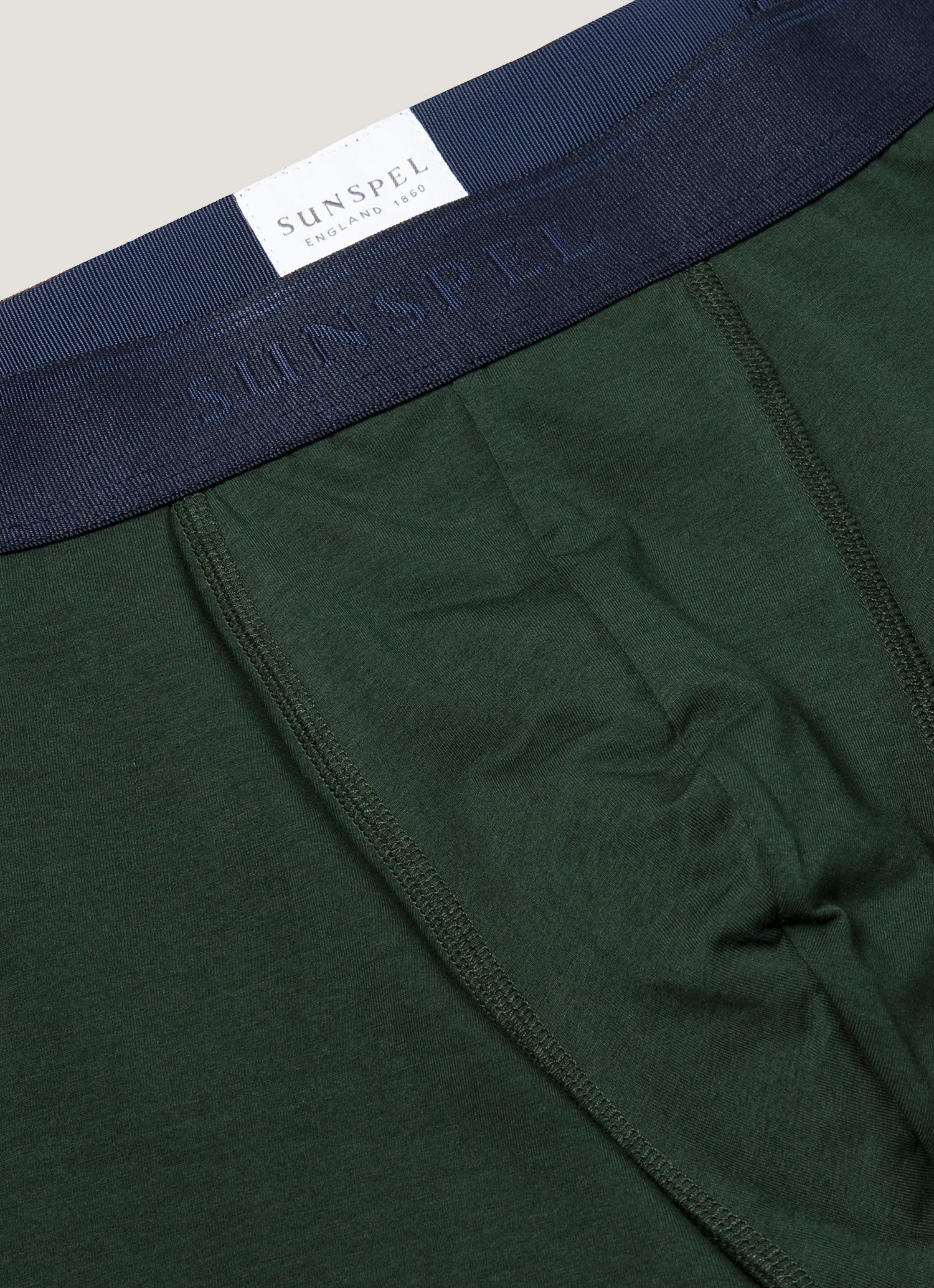 Men's Supima Cotton Stretch Boxer Briefs in Seaweed