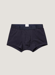 Men's Supima Cotton Stretch Trunks in Navy