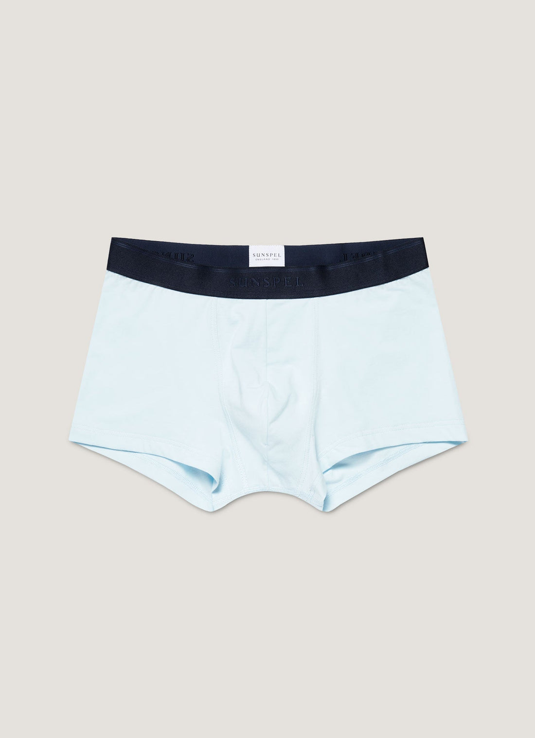 Men's Supima Cotton Stretch Trunks in Light Blue