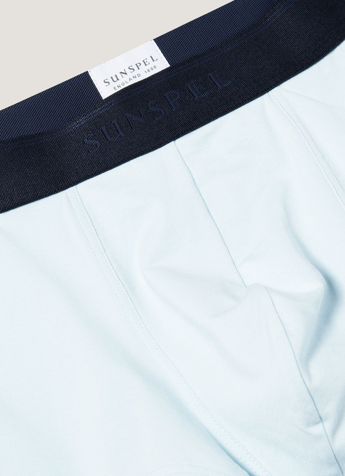 Men's Supima Cotton Stretch Trunks in Light Blue