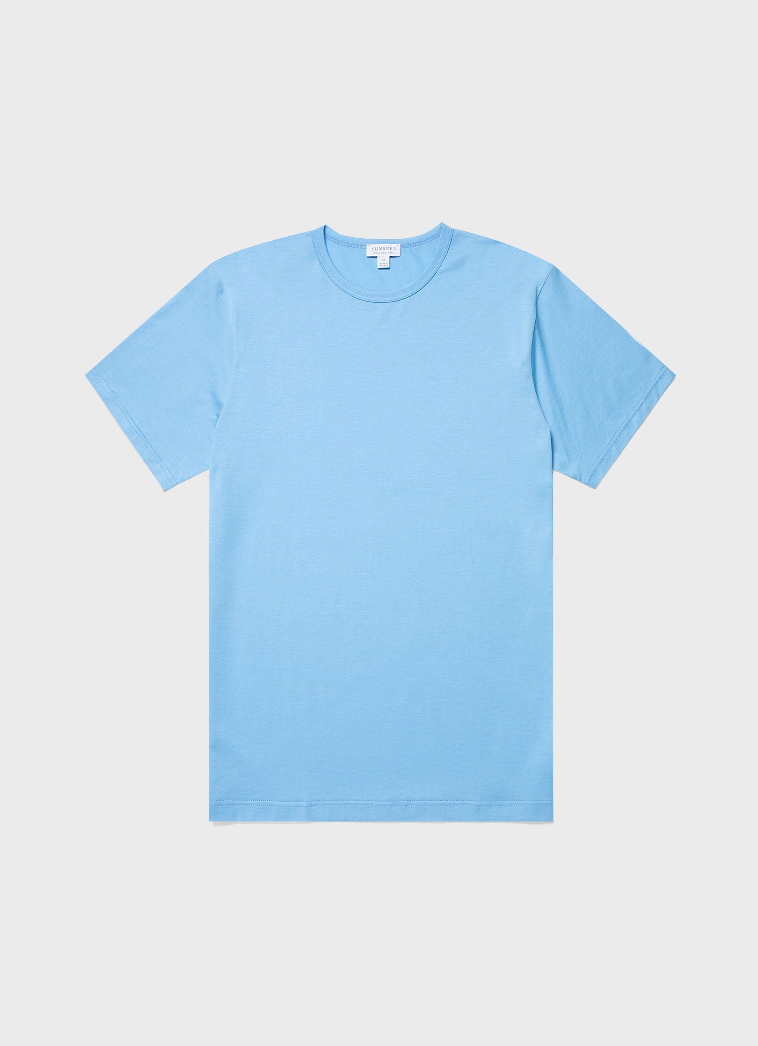 Men's Classic T-shirt in Cyan Blue