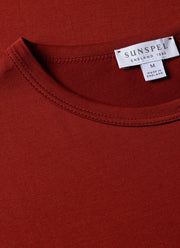 Men's Classic T-shirt in Rust