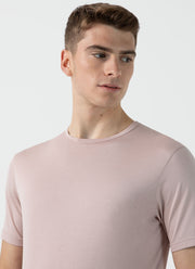 Men's Classic T-shirt in Pale Pink