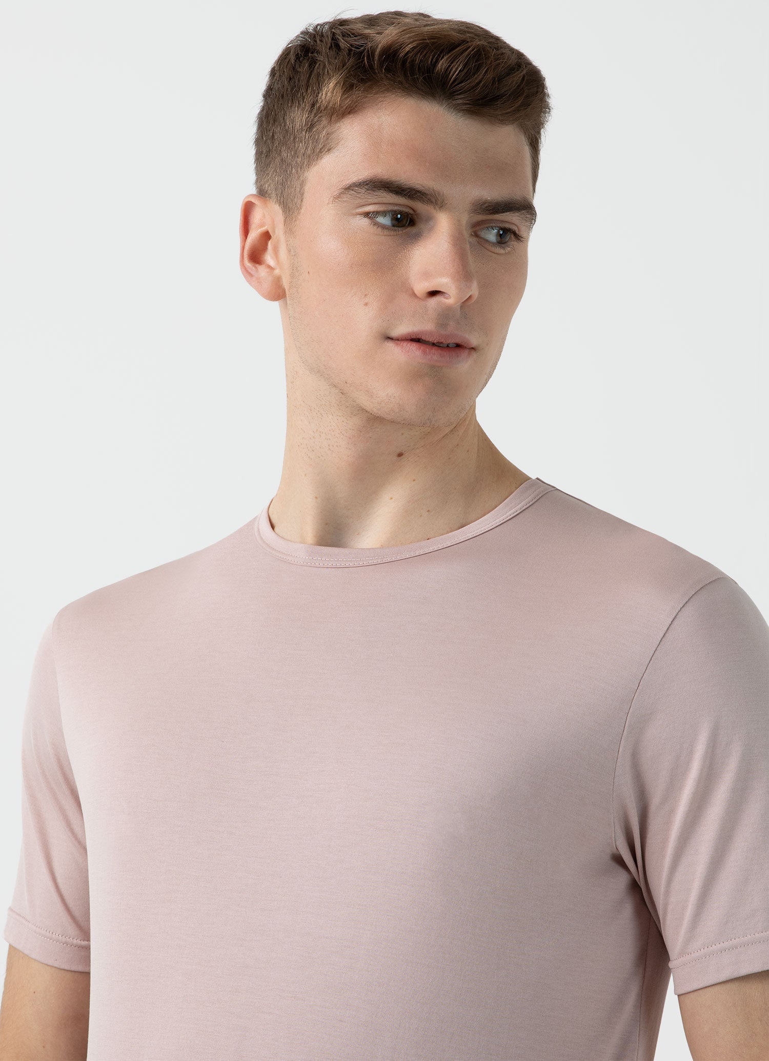 Men's Classic T-shirt in Pale Pink