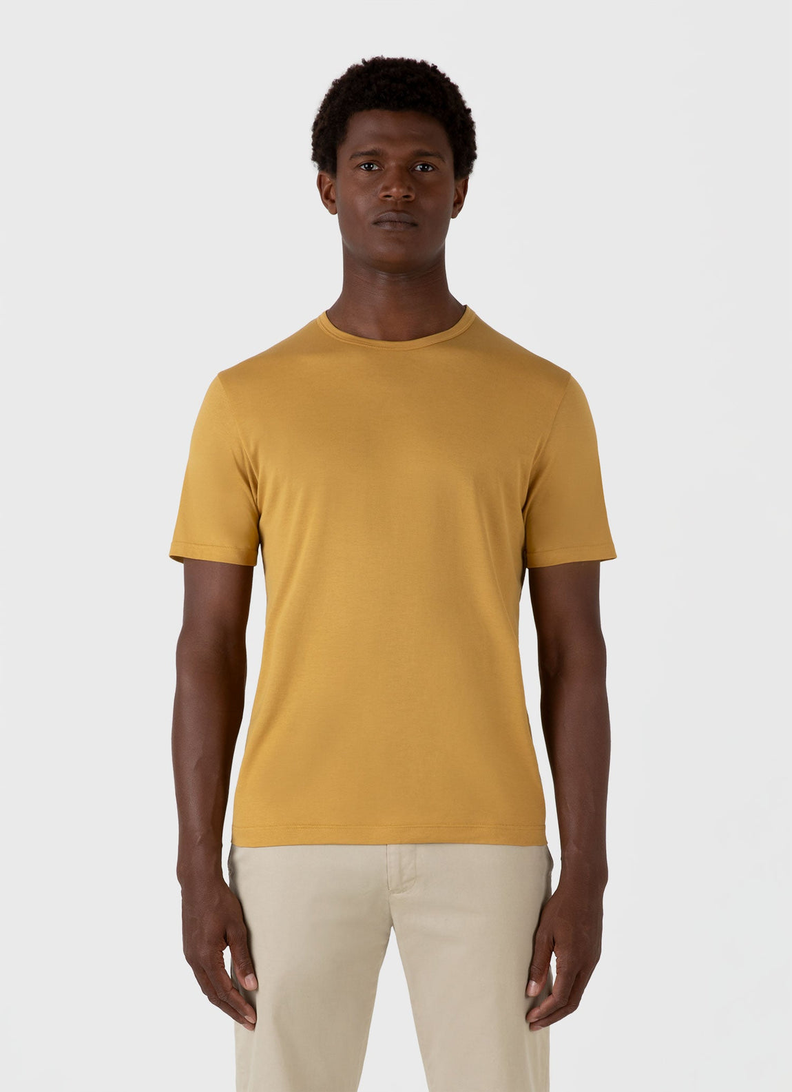 Men's Classic T-shirt in Mustard