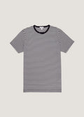 Navy/White English Stripe