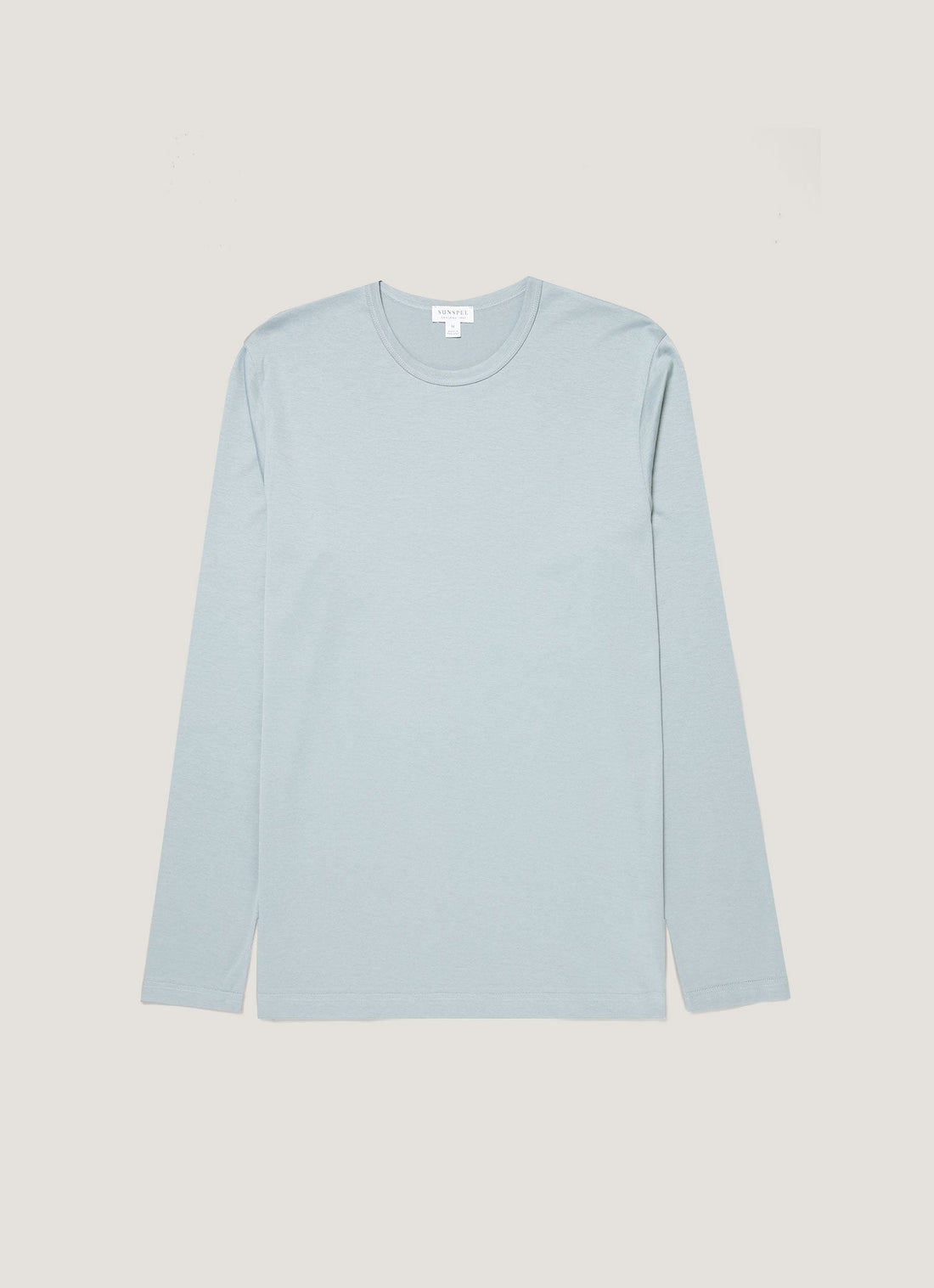 Men's Long Sleeve Classic T-shirt in Stone Blue