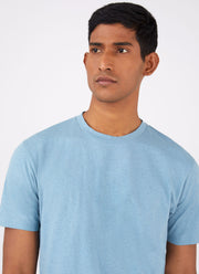 Men's Riviera T-shirt in Storm Blue Melange