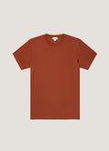 Men's Riviera Midweight T-shirt in Rust