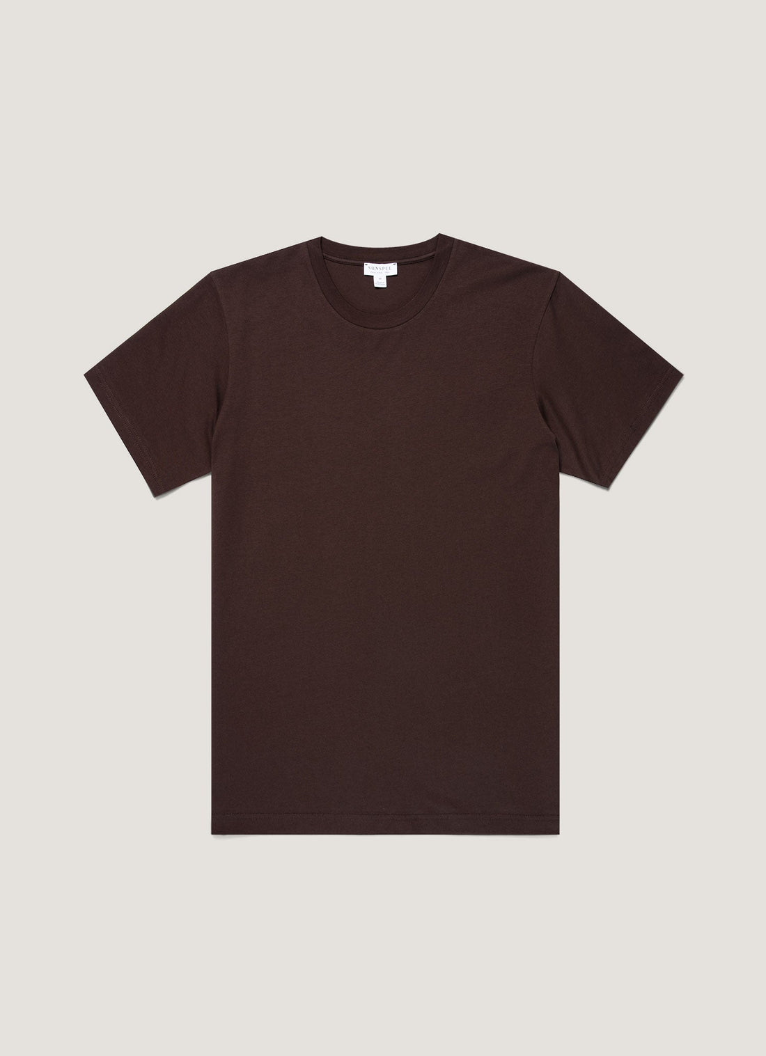 Men's Riviera Midweight T-shirt in Dark Chocolate