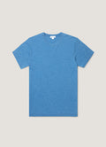 Men's Riviera Midweight T-shirt in Mid Indigo Wash