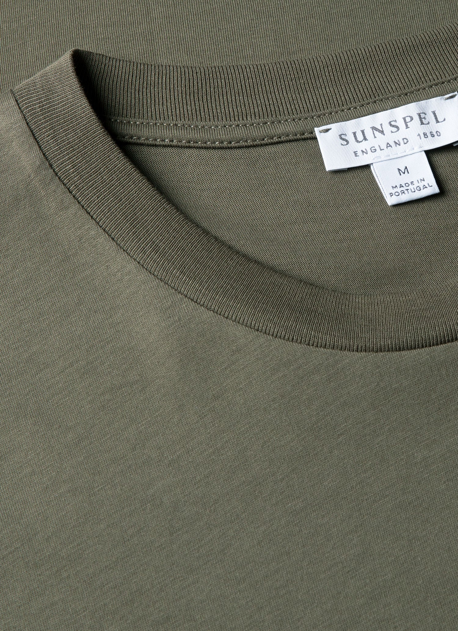 Men's Riviera Midweight T-shirt in Khaki