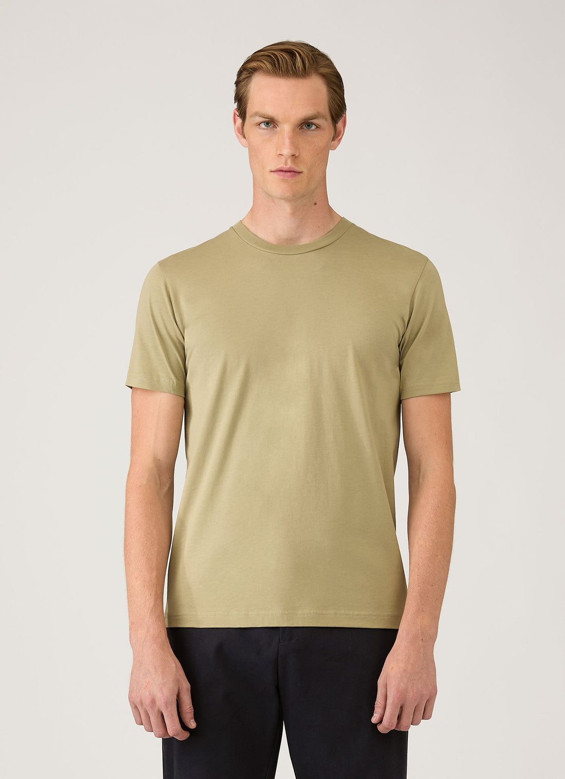 Men's Riviera Midweight T-shirt in Pistachio