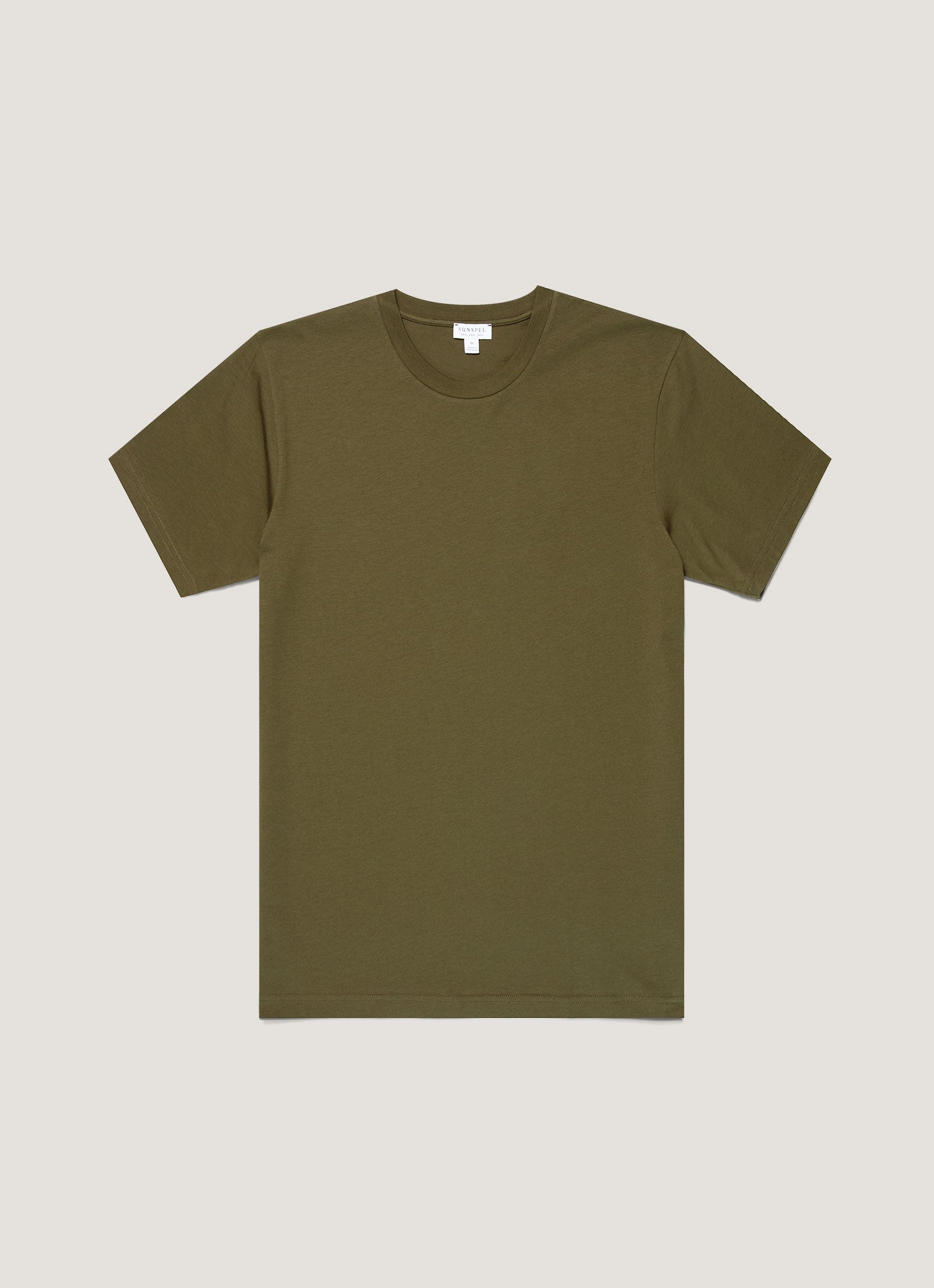 Men's Riviera Midweight T-shirt in Deep Olive