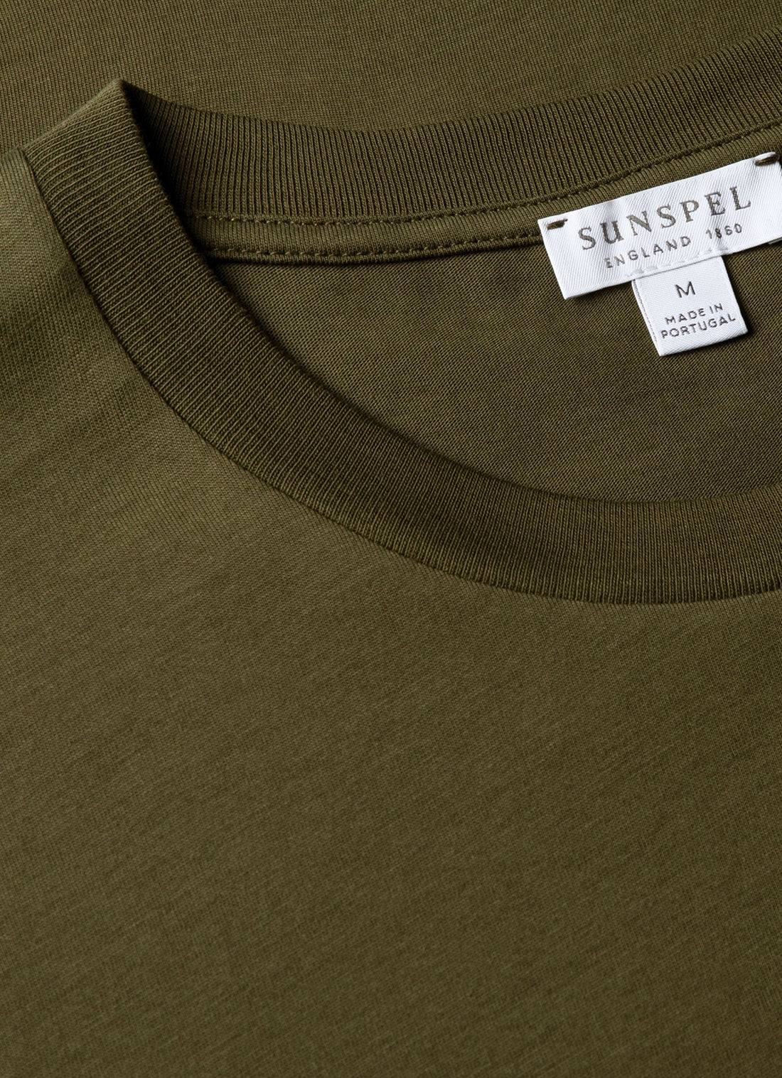 Men's Riviera Midweight T-shirt in Deep Olive