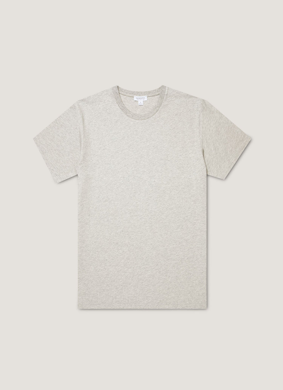 Men's Riviera Midweight T-shirt in Grey Melange