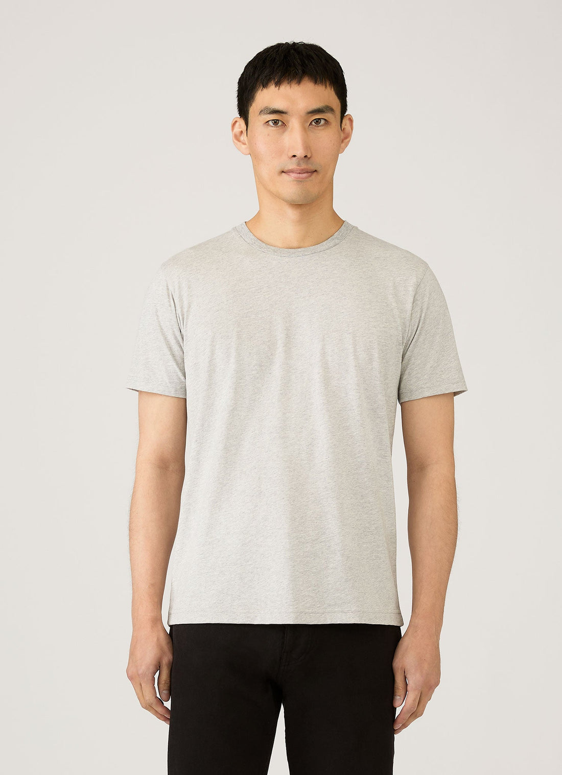 Men's Riviera Midweight T-shirt in Grey Melange