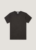 Men's Riviera Midweight T-shirt in Charcoal Melange