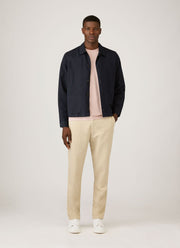 Men's Riviera Midweight T-shirt in Pale Pink