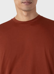 Men's Riviera Midweight T-shirt in Dark Clay