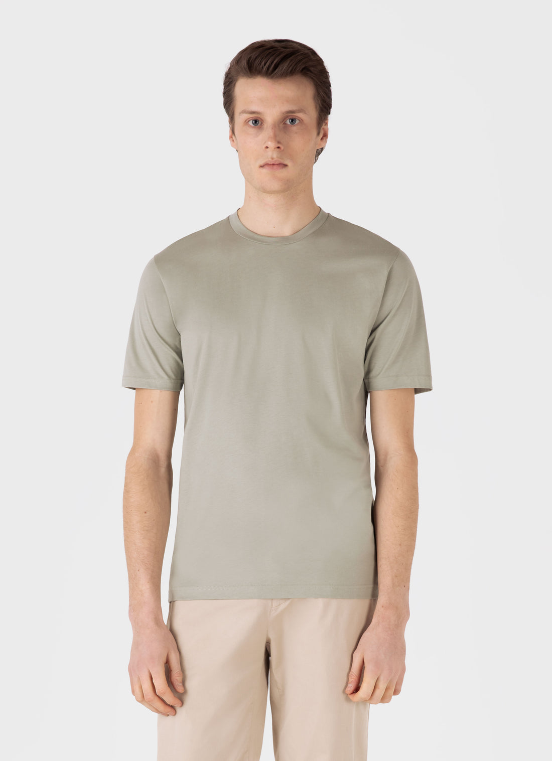 Men's Riviera Midweight T-shirt in Pastel Green