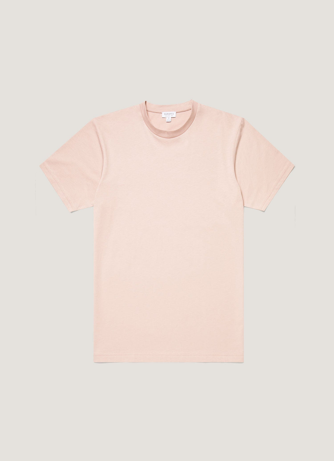 Men's Riviera Midweight T‑shirt in Pale Pink