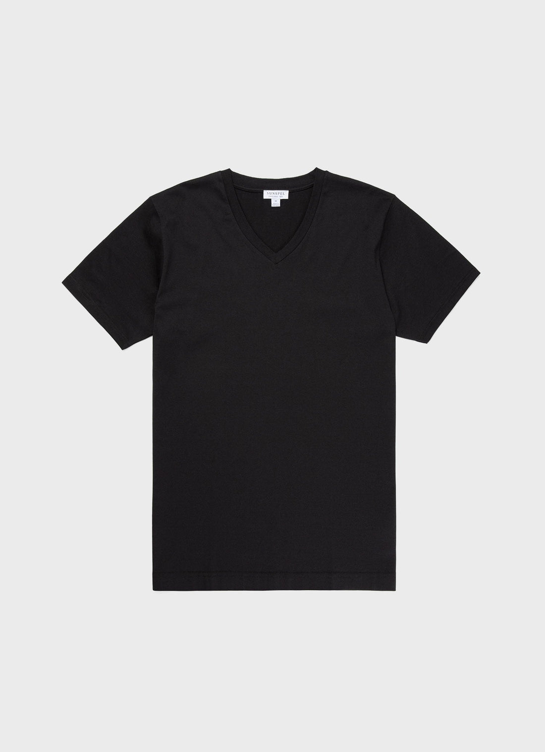 Men's Riviera V-neck T-shirt in Black