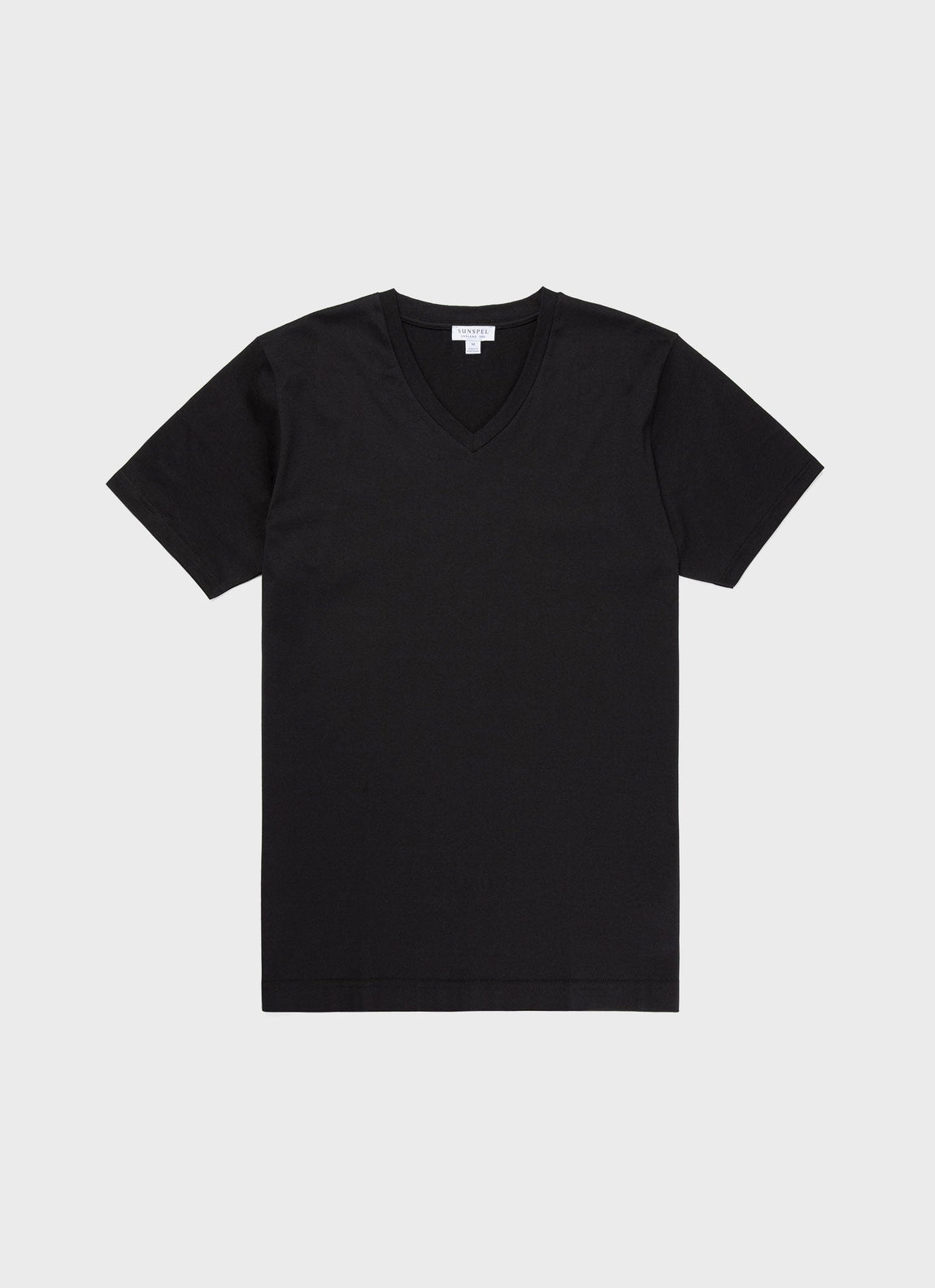 Men's Riviera V-neck T-shirt in Black