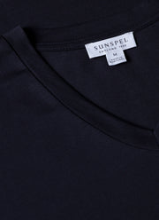 Men's Riviera V-neck T-shirt in Navy