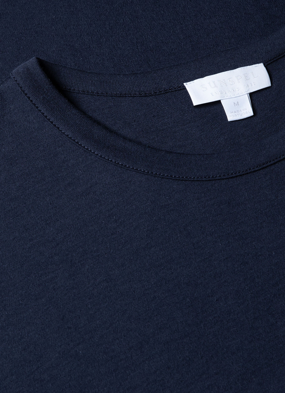 Men's Sea Island Cotton T-shirt in Navy