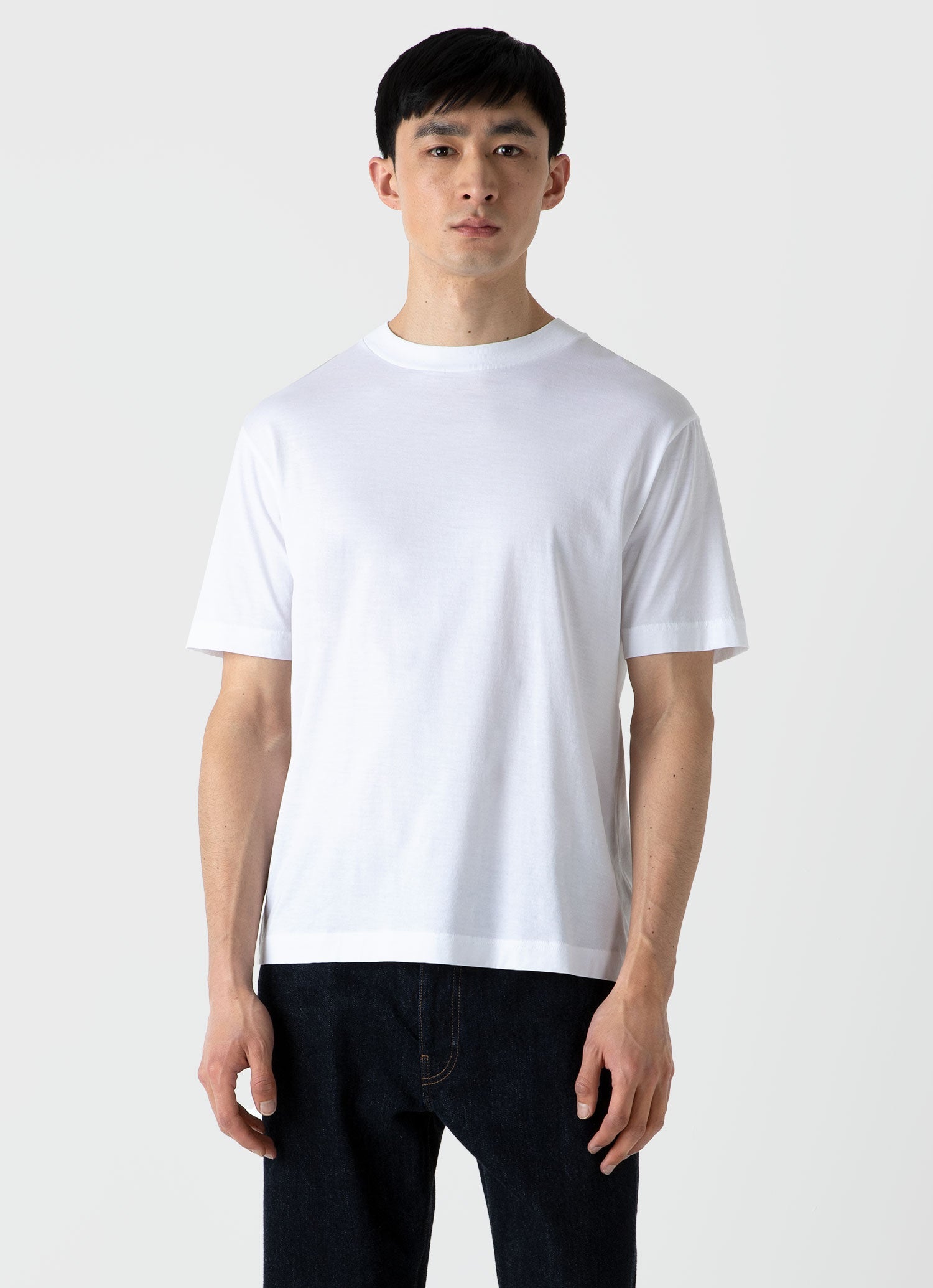 Mens white 2025 mock neck shirt