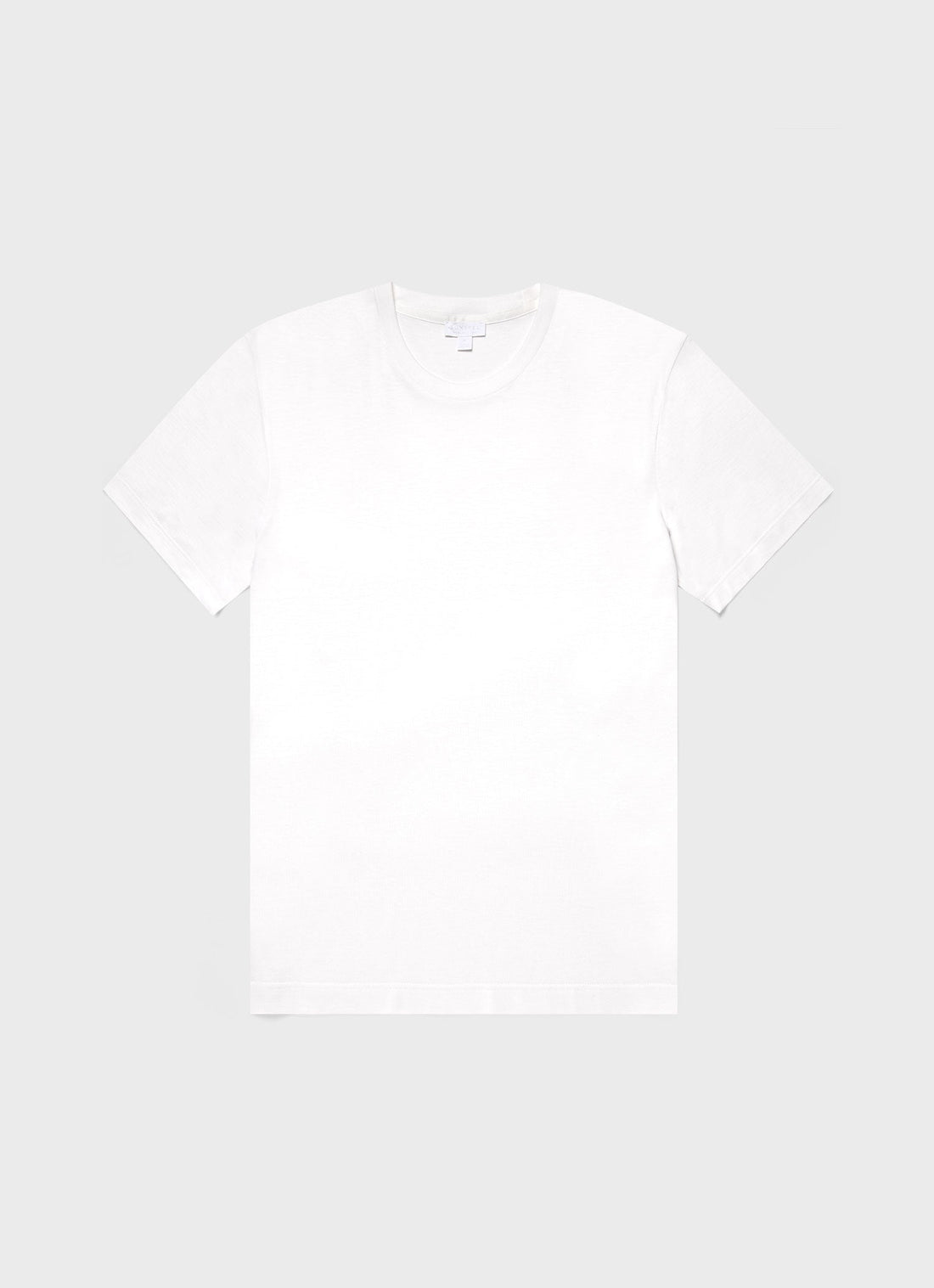 Men's Silk Cotton T-shirt in White