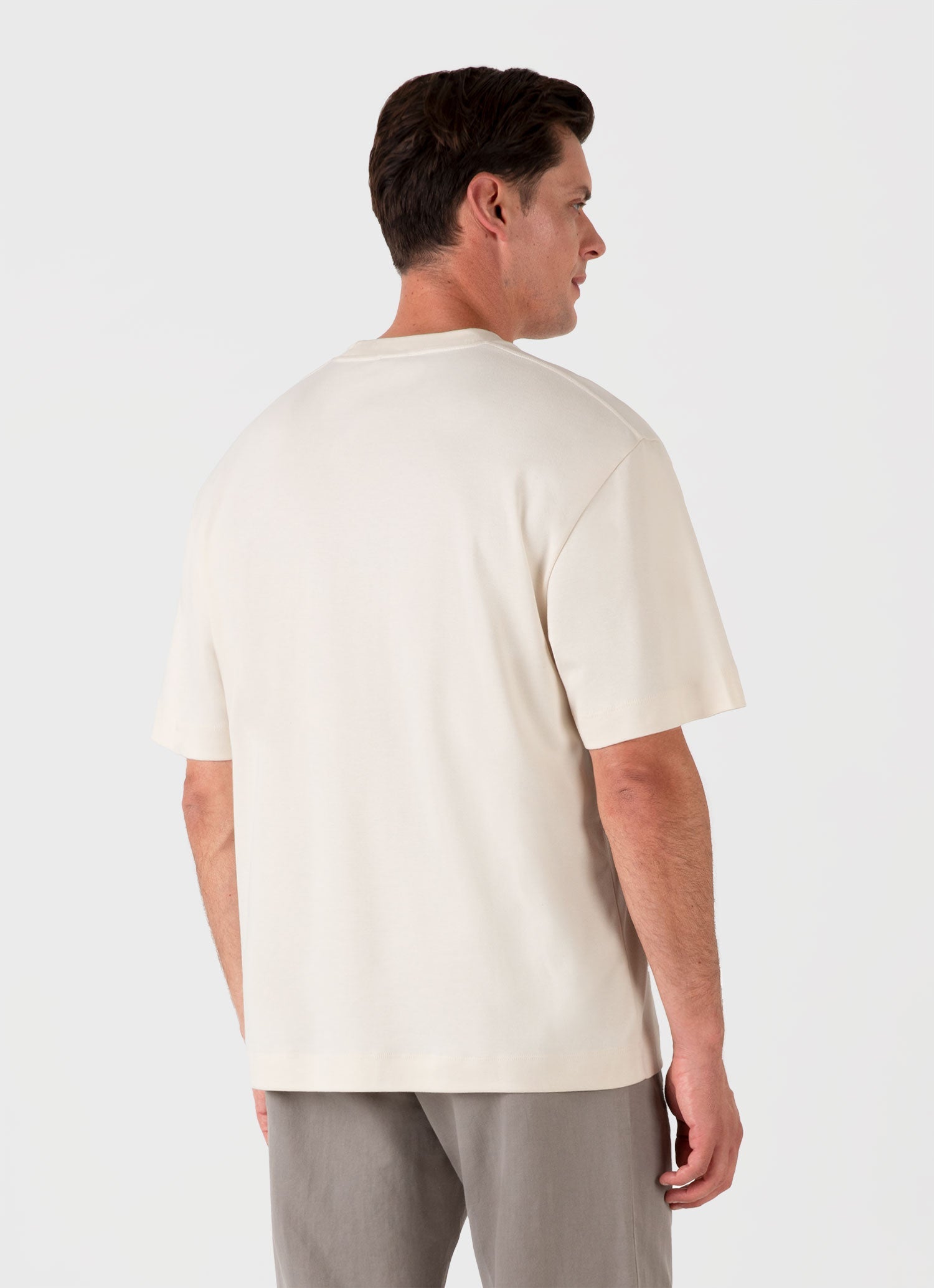 Men's Oversized Heavyweight T-shirt in Undyed